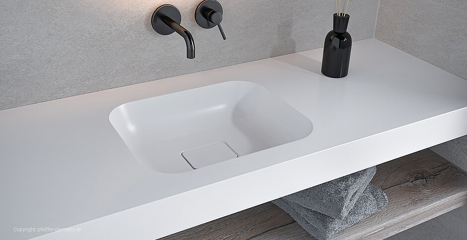 Solid Surface Washbasin.